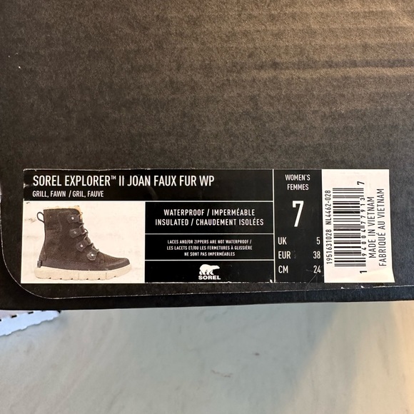 Sorel Explorer II Joan Faux Fur boot - Picture 8 of 9